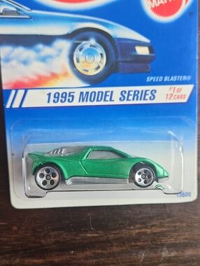 Speed Blaster 1995 Hot Wheels Car - Gray Top